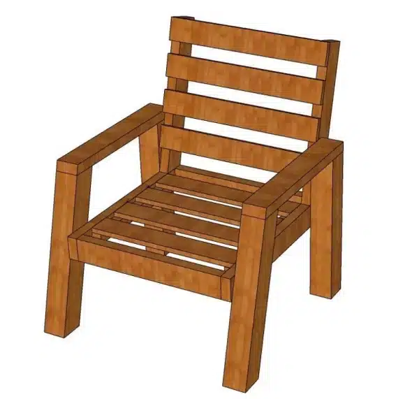 DIY Outdoor Chair Plans - Instant Download - Image 2
